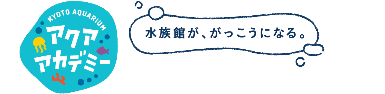 アクアアカデミー 水族館が、がっこうになる。